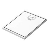Monogrammed Note Pad Notitieblok (Linkerzijde)