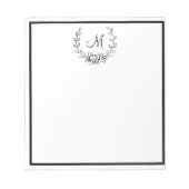 Monogrammed Note Pad Notitieblok (Voorkant)