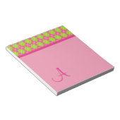 Monogrammed Notitieblok Argyle (Schuin)
