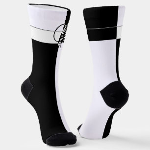 Monogrammed O Sokken