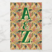 Monogrammed opbergpot – gepersonaliseerde esthetie voedselcontainer etiket (Enkel label)