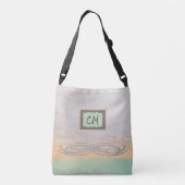 Monogrammed Pastel Canvas tas (Achterkant)