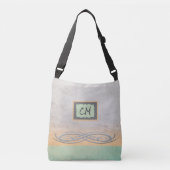 Monogrammed Pastel Canvas tas (Voorkant)