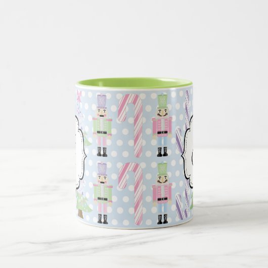 Monogrammed Pastel Nutkraker Suite Tea Coffee Mok (Center)