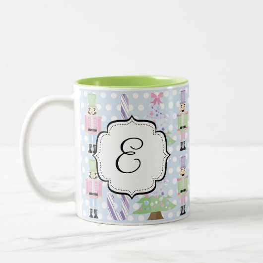Monogrammed Pastel Nutkraker Suite Tea Coffee Mok (Links)