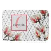 Monogrammed Personalized Bathroom Rug Badmat (Voorkant)