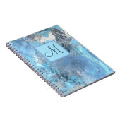 Monogrammed Personalized Modern Journal Notitieboe Notitieboek (Rechterzijde)