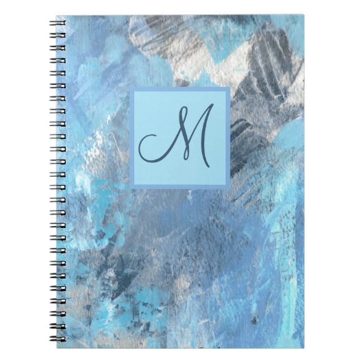Monogrammed Personalized Modern Journal Notitieboe Notitieboek (Voorkant)