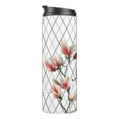 Monogrammed Personalized Thermal Tumbler Thermosbeker (Geroteerd rechts)