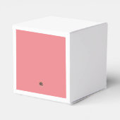 Monogrammed Personalized Wildwood Flowers Box Bedankdoosjes (Achterkant)