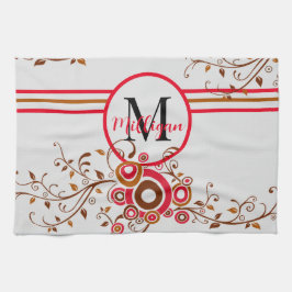 Monogrammed Persoonlijke keukenhanddoeken
