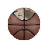 Monogrammed Photo Team Coach School Club Player Basketbal (Rechts)