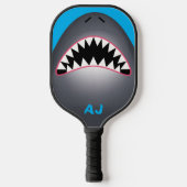 Monogrammed Pickleball Shark Pickleball Paddle (Voorkant)
