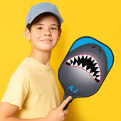 Monogrammed Pickleball Shark Pickleball Paddle