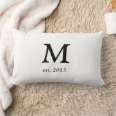 Monogrammed Pillow Kussen (Deken)