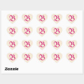 Monogrammed Pink Eyelet Sticker (Vel)