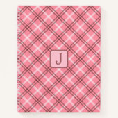 Monogrammed Pink Play Notitieboek (Voorkant)
