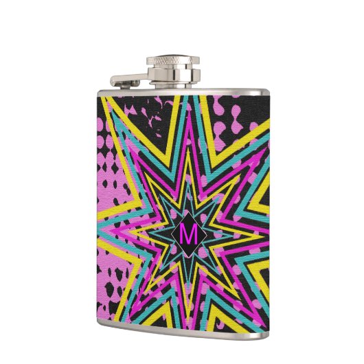 Monogrammed Pink Star Heupfles (Links)