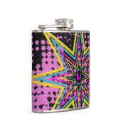 Monogrammed Pink Star Heupfles (Rechts)