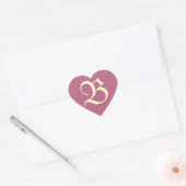 Monogrammed Pink Sticker (Envelop)