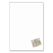 Monogrammed-plaatskaarten voor Diner en Blanc picn Kaart (Voorkant)