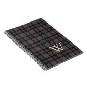 Monogrammed Plaid Notebook Notitieboek (Rechterzijde)