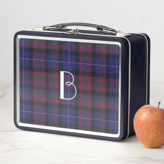 Monogrammed Pride of Scotland Pset (In situ)