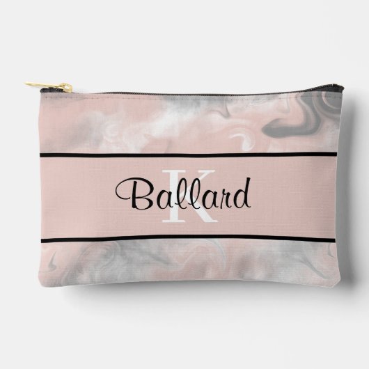 Monogrammed Print Cut Sew Bag Etui (Voorkant)