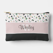 Monogrammed Print Cut Sew Bag Etui (Voorkant)