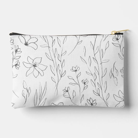 Monogrammed Print Cut Sew Bag Etui (Achterkant)