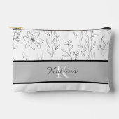 Monogrammed Print Cut Sew Bag Etui (Voorkant)