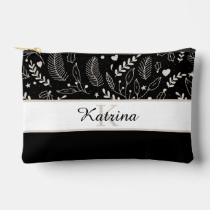 Monogrammed Print Cut Sew Bag Etui