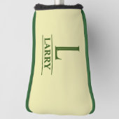 Monogrammed Putter Golf Head Hoesje Golfheadcover (Draai 90)