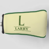 Monogrammed Putter Golf Head Hoesje Golfheadcover (Voorkant)