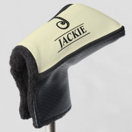 Monogrammed Putter Golf Head Hoesje Golfheadcover