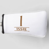 Monogrammed Putter Golf Head Hoesje Golfheadcover (Voorkant)