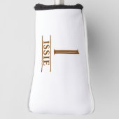 Monogrammed Putter Golf Head Hoesje Golfheadcover (Draai 90)