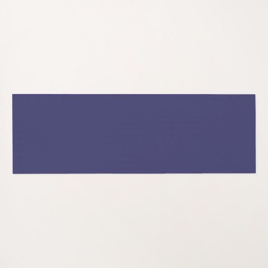 Monogrammed Red White en Blue American Flag Yogamat (Achterkant (horizontaal))