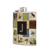 Monogrammed Reel Mannen Vist Heupfles (Links)