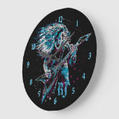 Monogrammed Rock on Heavy Metal Grote Klok (Hoek)