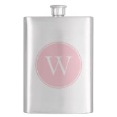 Monogrammed Roze Cirkel met Ring Flacon (Voorkant)