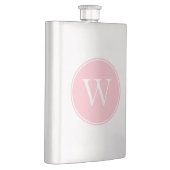 Monogrammed Roze Cirkel met Ring Flacon (Rechts)