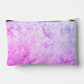 Monogrammed roze & Paarse gemarmerde potloodzak Etui (Achterkant)