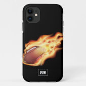 Monogrammed Rugby Hoesje-Mate iPhone Case (Achterkant)
