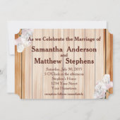 Monogrammed Rustic Mason Jar en Pink Peonies Kaart (Achterkant)