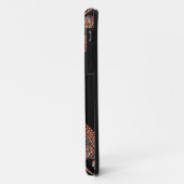 Monogrammed Safari Sunset Bohemian Dot Mandala Case-Mate iPhone Case (Achterkant/links)