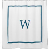 Monogrammed Shower Curtain Douchegordijn (Voorkant)