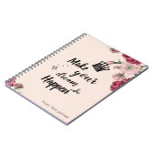 Monogrammed Sketchbook Notitieboek (Linkerzijde)