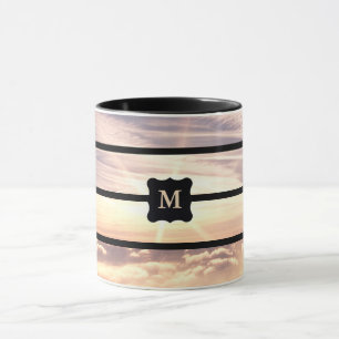 Monogrammed sky scène mok