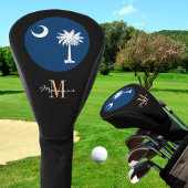 Monogrammed & South Carolina Flag Golf Clubs Hoesj Golfheadcover